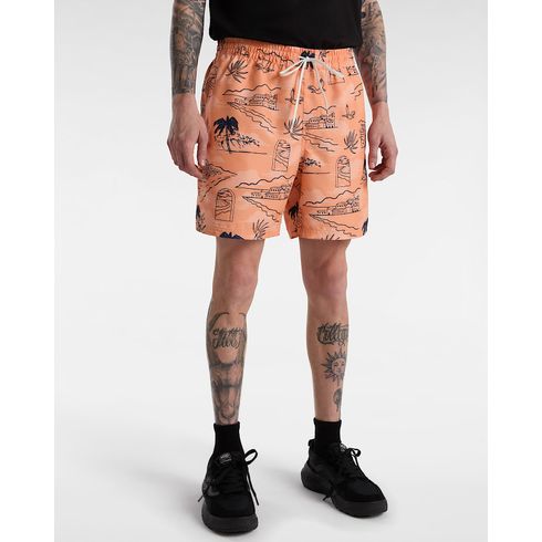 Shorts Primary Print Elastic