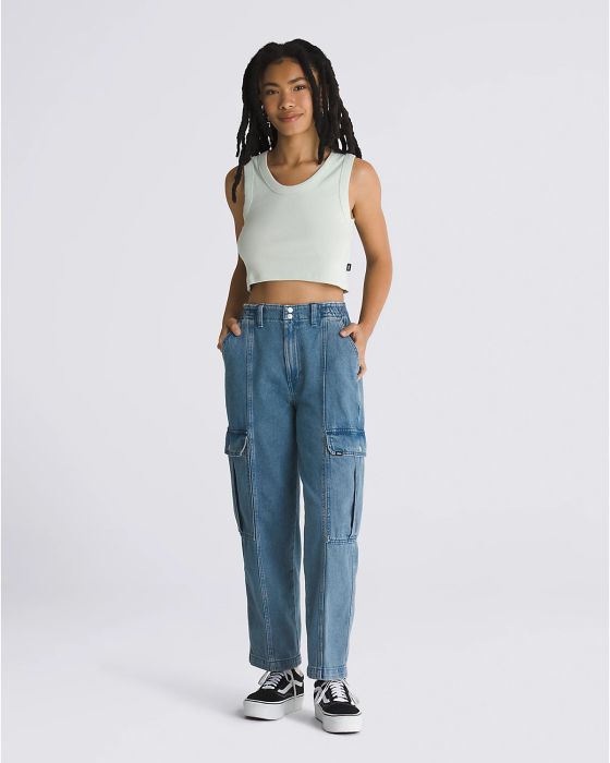 Camiseta Drew Rib Tank Mujer-1759872530799