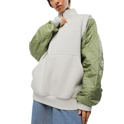 Saco Mujer Peake Mock Half Zip