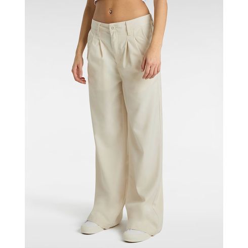 Pantalones Alder Relaxed Pleate Mujer