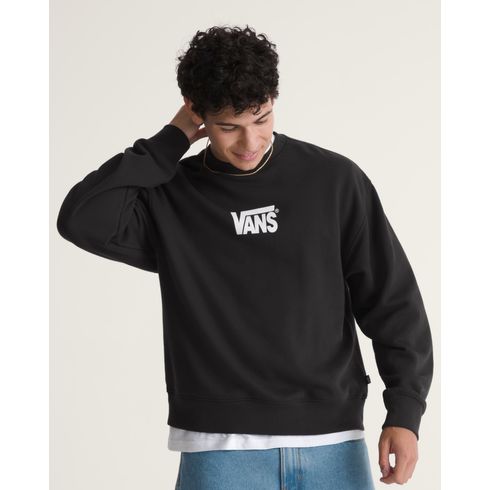 Buzo Stretch Logo Crew Hombre