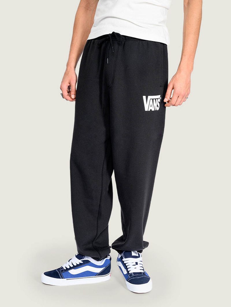 Pantalon Stretch Logo Fleece Hombre-1772465764138