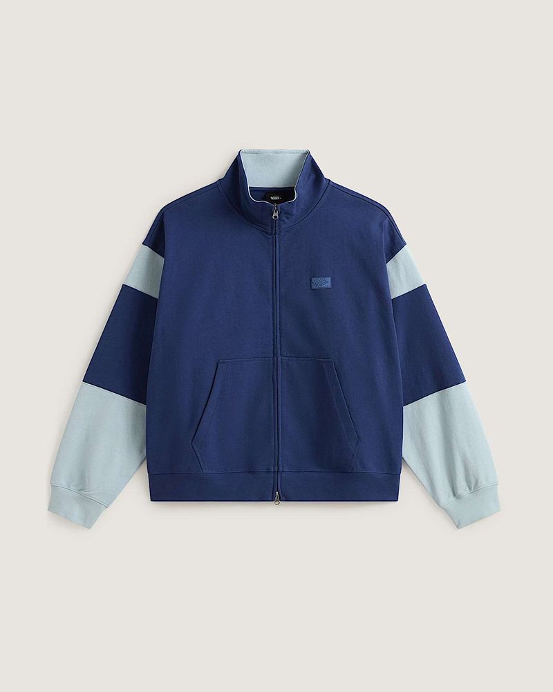 Saco Retro Sport Mock Neck Full Zip-1788385938797