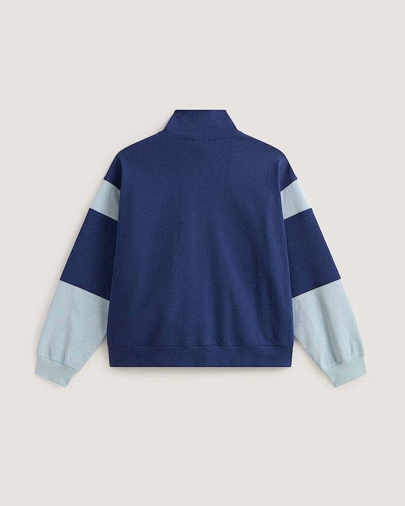 Saco Retro Sport Mock Neck Full Zip-1788385991531