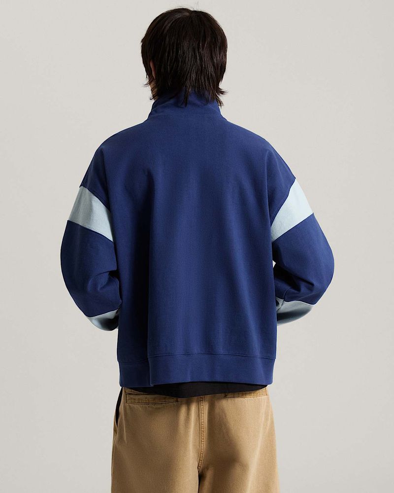 Saco Retro Sport Mock Neck Full Zip-1788386002454