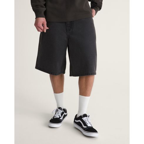 Short Check-5 Baggy Denim