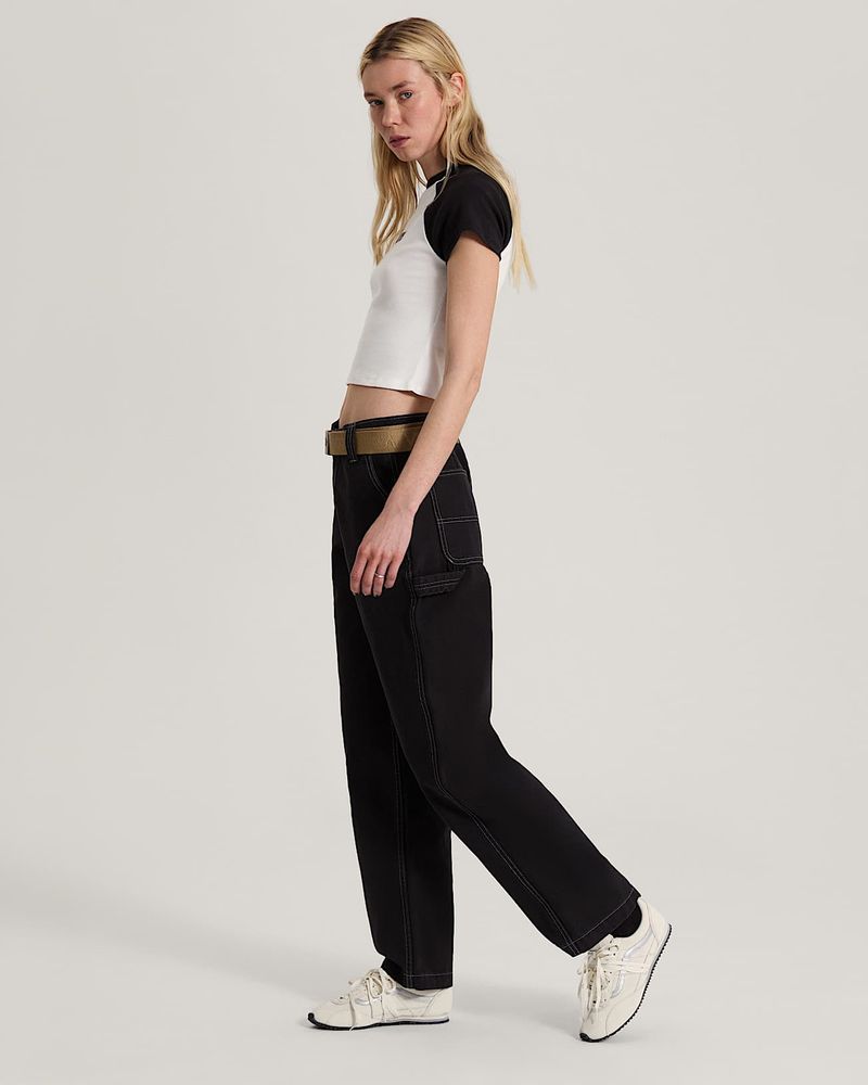 Pantalon Chore Mid Rise Straight-1788793046728