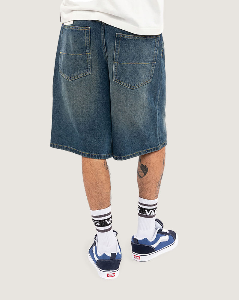 Short Check-5 Baggy Denim-1789048210029