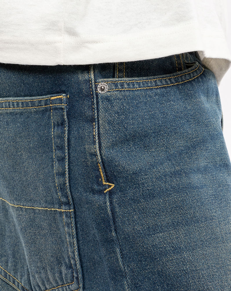 Short Check-5 Baggy Denim-1789048223940